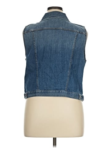 Ann Taylor LOFT Outlet Denim Vest (view 2)