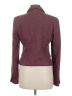 Sisley Tweed Chevron-herringbone Burgundy Blazer Size M - photo 2
