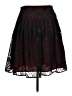 Worthington 100% Polyester Graphic Black Casual Skirt Size 14 - photo 2