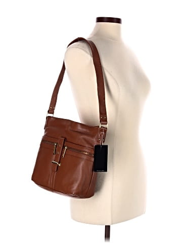 Stone Mountain Leather Crossbody Bag (view 2)