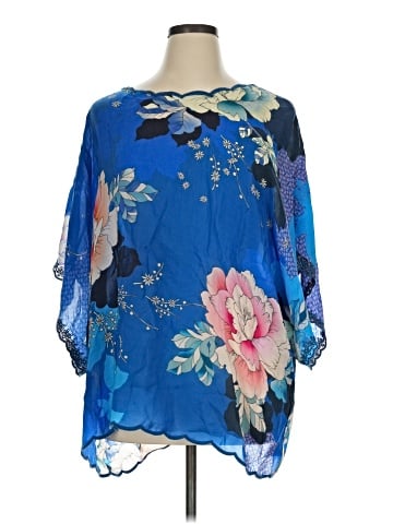 Johnny Was 3/4 Sleeve Blouse (view 1)