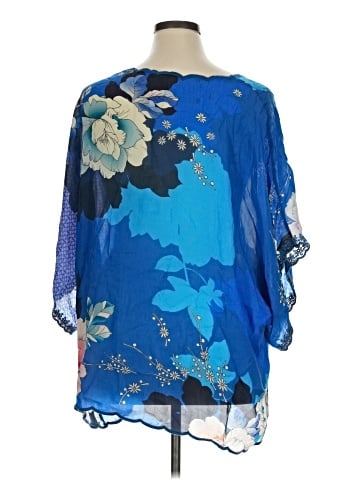 Johnny Was 3/4 Sleeve Blouse (view 2)