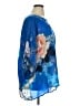 Johnny Was 100% Rayon Blue 3/4 Sleeve Blouse Size 1X - photo 4
