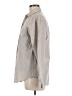 Talbots 100% Cotton Stripes Gray Long Sleeve Button-Down Shirt Size M - photo 5