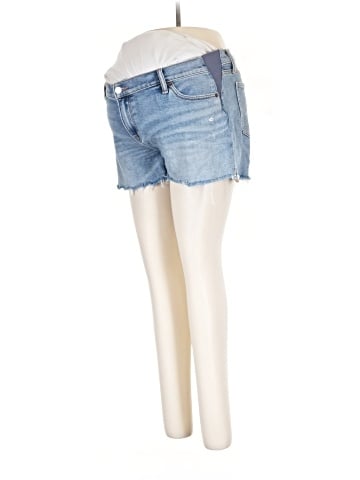 Hatch Denim Shorts (view 1)