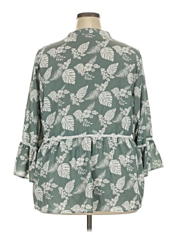 Weekend Suzanne Betro 3/4 Sleeve Blouse (view 2)