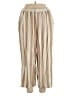 Gap Stripes Gold Linen Pants Size XL - photo 1