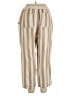Gap Stripes Gold Linen Pants Size XL - photo 2