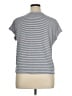 Green Envelope Stripes Gray Short Sleeve T-Shirt Size XL - photo 2