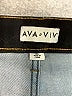 Ava & Viv Solid Blue Jeans Size 22 - photo 4