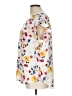 Chaus Floral White Sleeveless Blouse Size L - photo 5