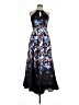 Morgan & Co. 100% Polyester Floral Black Cocktail Dress Size 12 - photo 1