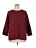 Jones New York Signature Burgundy Pullover Sweater Size XL - photo 1