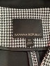 Banana Republic Houndstooth Gray Blazer Size 12 - photo 6