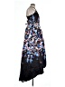 Morgan & Co. 100% Polyester Floral Black Cocktail Dress Size 12 - photo 4