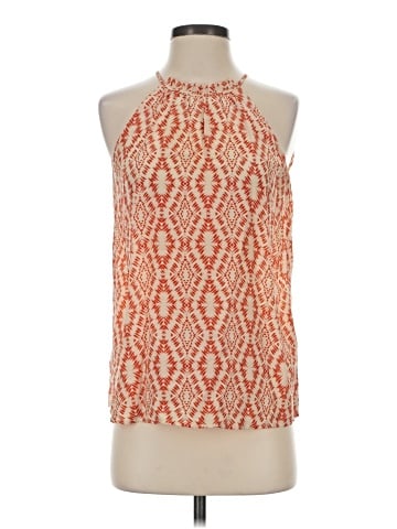 7 For All Mankind Sleeveless Silk Top (view 1)