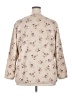 Classic Elements Tan Long Sleeve Henley Size 20-22W - photo 2