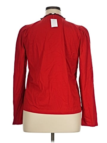 J.Crew Factory Store Long Sleeve Blouse (view 2)