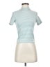 Levi's Teal Short Sleeve Turtleneck Size S - photo 1