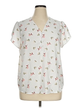 Ann Taylor Loft Outlet Short Sleeve Blouse