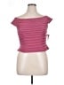 JS Collections Pink Short Sleeve Blouse Size 16 - photo 1