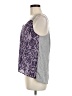 Converse One Star 100% Polyester Purple Sleeveless Blouse Size M - photo 5