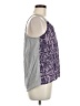Converse One Star 100% Polyester Purple Sleeveless Blouse Size M - photo 4