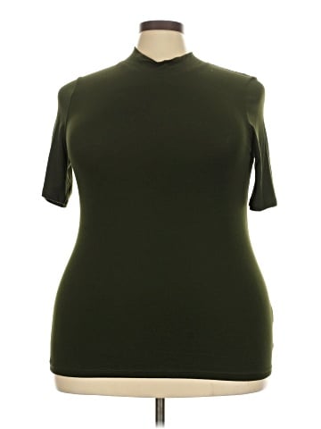 Universal Standard Short Sleeve Turtleneck (view 1)