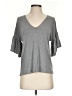 Alya Gray Short Sleeve Top Size S - photo 1