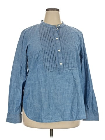 J.Crew Long Sleeve Blouse (view 1)