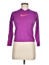Nike 100% Polyester Purple 3/4 Sleeve T-Shirt Size M - photo 1