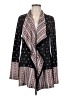 One September Print Burgundy Blazer Size M - photo 1