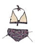 Tibi Paisley Blue Purple Two Piece Swimsuit Size S - photo 2