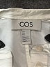 Cos White 3/4 Sleeve Button-Down Shirt Size 4 - photo 7