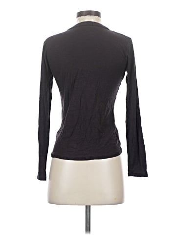 James Perse Long Sleeve Henley (view 2)