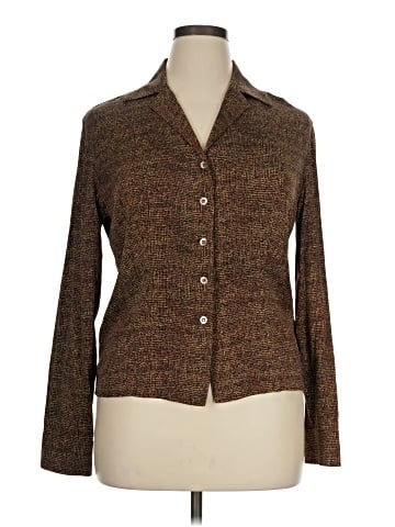 Anne Klein II Long Sleeve Blouse (view 1)