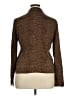 Anne Klein II Tweed Brown Long Sleeve Blouse Size 14 - photo 2