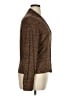 Anne Klein II Tweed Brown Long Sleeve Blouse Size 14 - photo 4