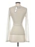 J.Crew Collection Ivory Long Sleeve Top Size S - photo 2