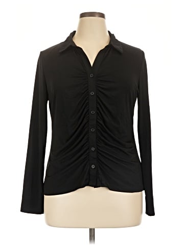 Simply Vera Vera Wang Long Sleeve Blouse (view 1)