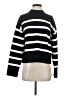 H&M Stripes Black Turtleneck Sweater Size S - photo 1