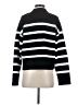 H&M Stripes Black Turtleneck Sweater Size S - photo 2