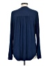 Amour Vert Blue Long Sleeve Henley Size M - photo 2