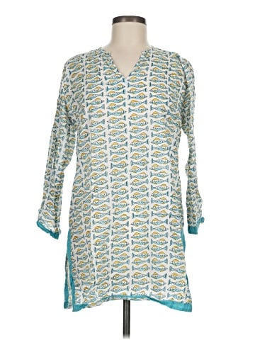 Roberta Roller Rabbit 3/4 Sleeve Blouse (view 1)
