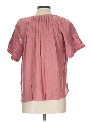 Lucky Brand Short Sleeve Blouse (view 2)
