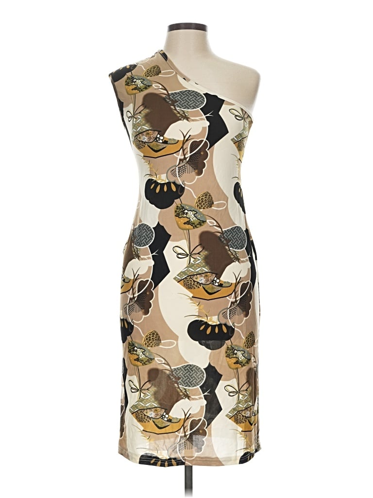 Pre-owned Assorted Brands Cocktail Dress In Ivory