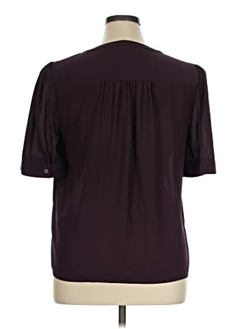 Calvin Klein Short Sleeve Blouse (view 2)