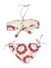 ViX Floral Pink Two Piece Swimsuit Size M - photo 2