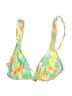 Kulani Kinis Tropical Green Swimsuit Top Size L - photo 1