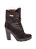 Hunter 100% Leather Brown Ankle Boots Size 6 1/2 - photo 1